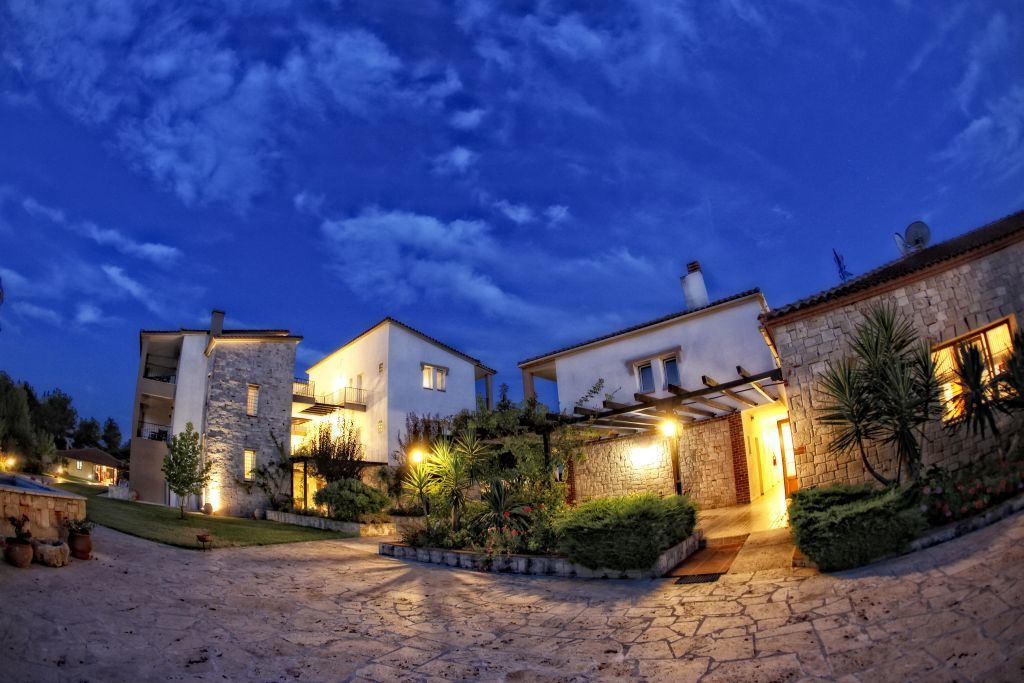 Nostos Hotel Афитос Экстерьер фото